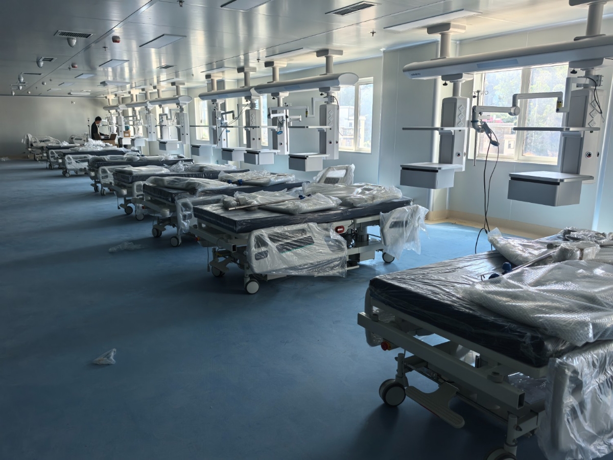 博潤醫(yī)療設(shè)備成功交付云南縣人民醫(yī)院交付一批護理床